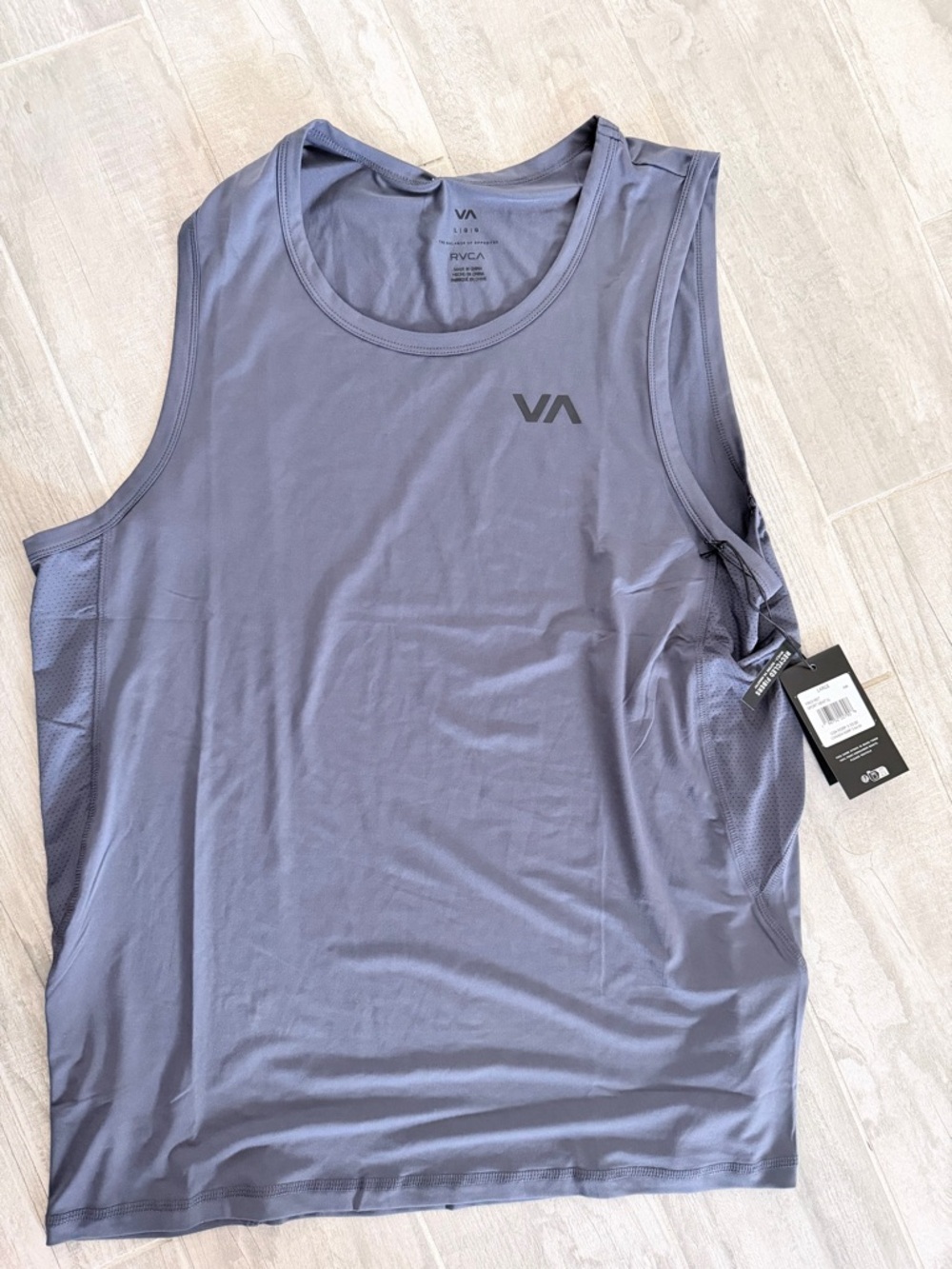 RVCA Men's Performance Tank Top - Slate